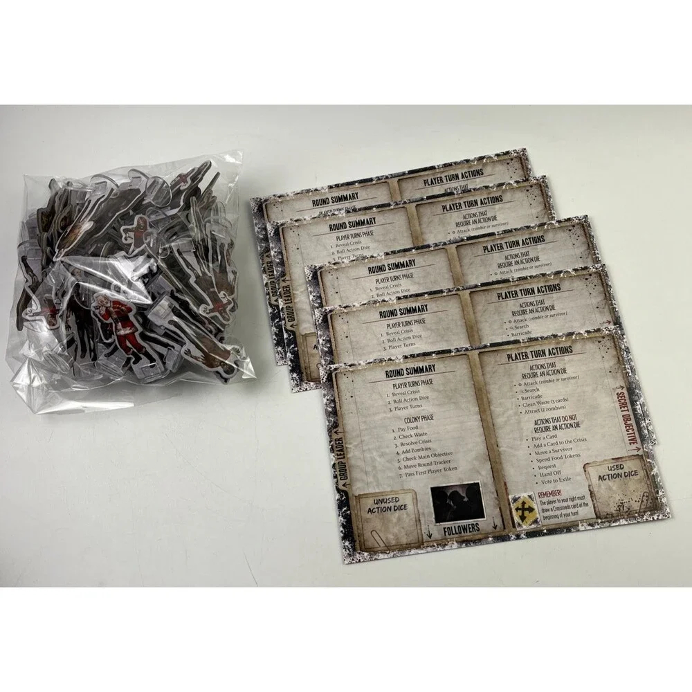 Dead of Winter Game Board for Age 14+ Complete-Great Condition!